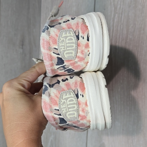 Hey Dude Mens Wally Funk tie dye tan Loafer Slip on shoes sz 10 - Picture 6 of 11